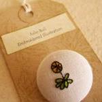 Woodland Flower Badge