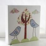 Hand Embroidered Nursery Ar..